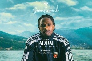 官方：科莫签19岁荷兰边锋雅代，签约5年据悉支付1400万欧